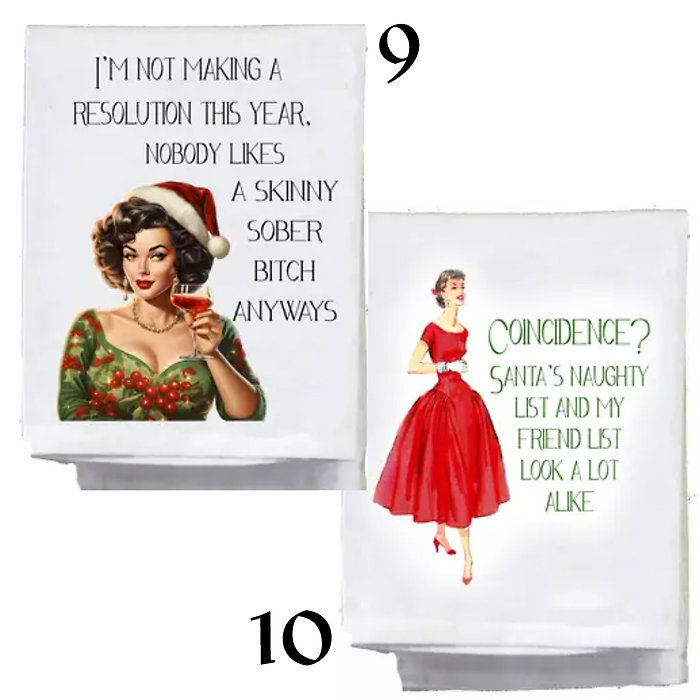 Pretty Witty Tea Towels