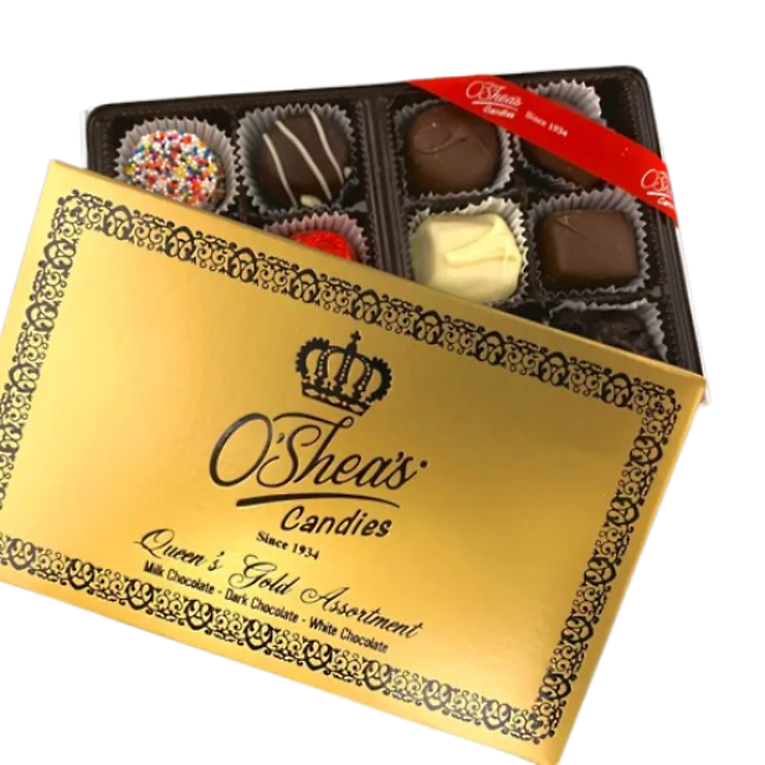 O\'Sheas \"Queens Gold Assortment\" Assorted Chocolate
