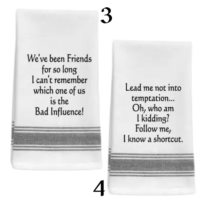 Sip & Snort Tea Towels