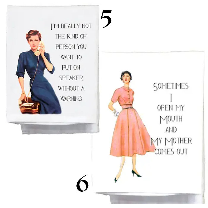 Pretty Witty Tea Towels