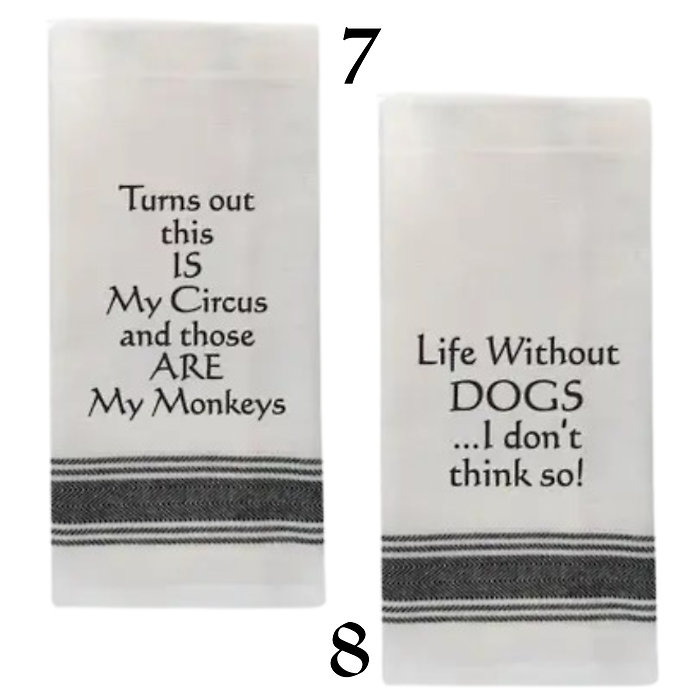 Sip & Snort Tea Towels