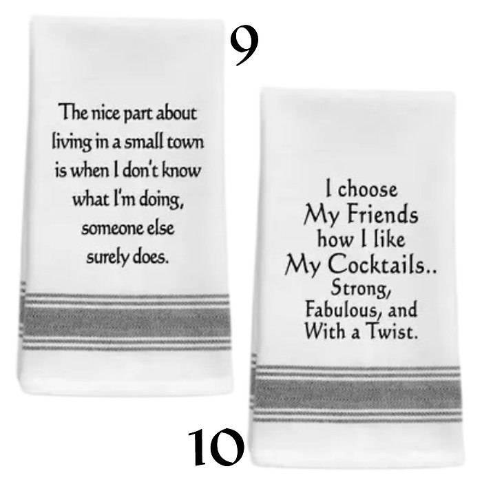 Sip & Snort Tea Towels